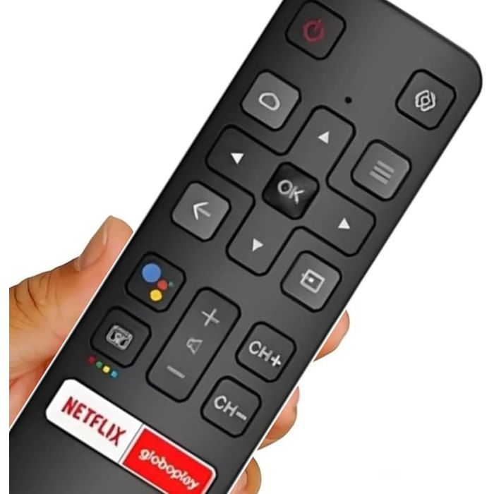 Controle Remoto Compatível com Smart TV TCL e SEMP Netflix Globoplay