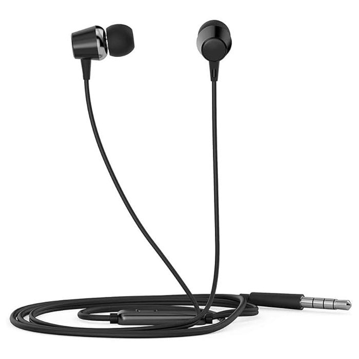 Fone de Ouvido HP DHE-7000 P2 com Microfone Preto