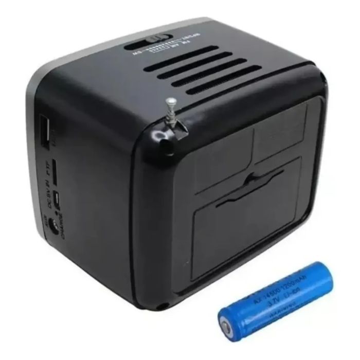 Rádio Bluetooth Retrô Vintage AM FM SW USB SD AUX P2