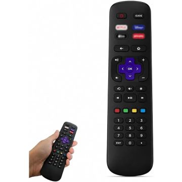 Controle Remoto Para Tv ROKU AOC Philco Semp TCL Universal Smart Led LCD